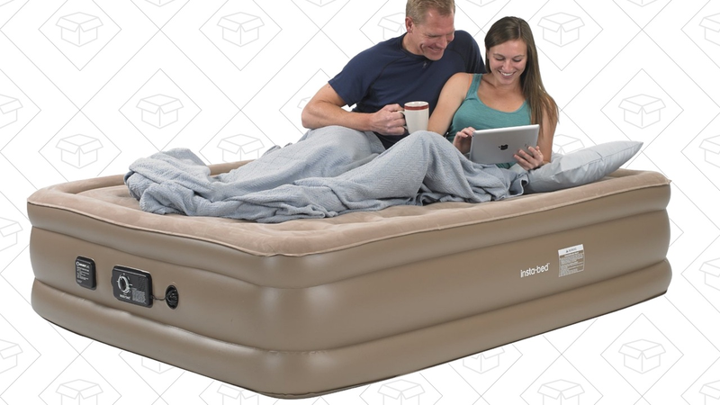 Insta-Bed Never Flat Queen Air Mattress | $96 | Amazon